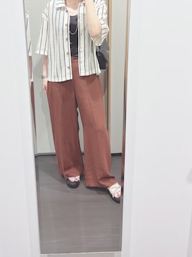 「AMERICAN HOLIC（アメリカンホリック）のアイテム」を使った、yuuaさん（レディース・154cm）の夏コーディネート