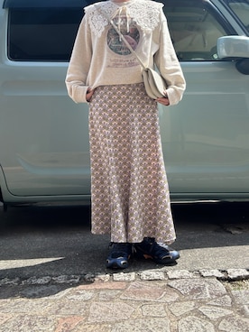 「MIZUNO（ミズノ　）のアイテム」を使った、yuuaさん（レディース・154cm）の春コーディネート