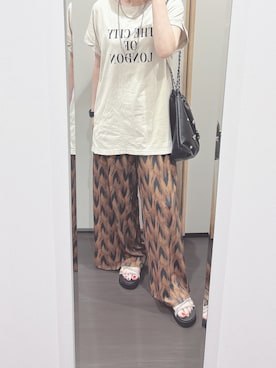 「LEPSIM（レプシィム）のアイテム」を使った、yuuaさん（レディース・154cm）の夏コーディネート