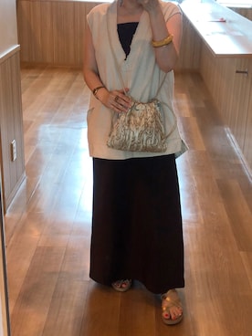 yuuaさんの「プリーツキンチャクＢＡＧ　863163」を使ったコーディネート