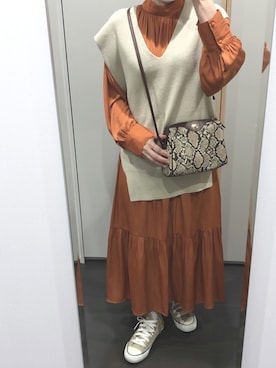 yuuaさん（レディース・154cm）の秋コーディネート