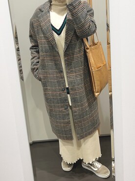 yuuaさん(レディース・154cm)の冬コーディネート