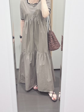 「LEPSIM（レプシィム）のアイテム」を使った、yuuaさん（レディース・154cm）の夏コーディネート