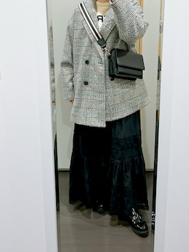 「MLI'A（エムリア）のアイテム」を使った、yuuaさん（レディース・154cm）の冬コーディネート