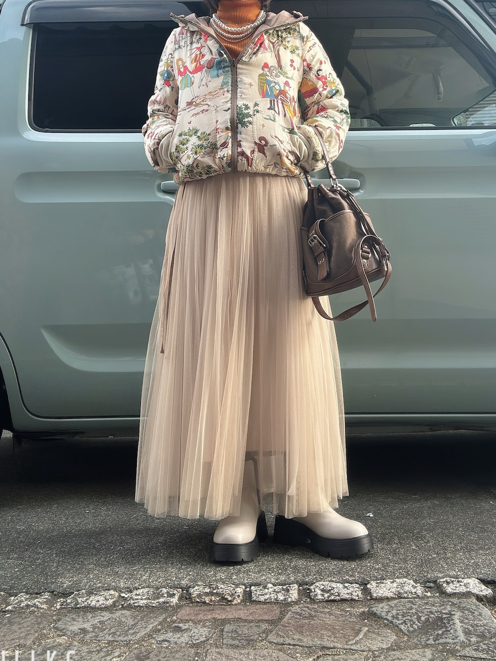 TSUMORI CHISATOのダウンジャケット/コートを使った人気ファッション