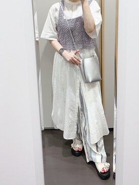 yuuaさん（レディース・154cm）の夏コーディネート