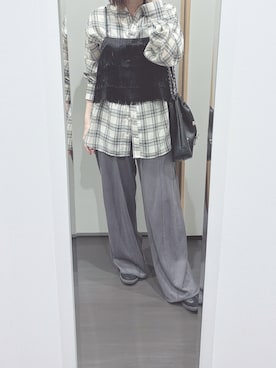 「AMERICAN HOLIC（アメリカンホリック）のアイテム」を使った、yuuaさん（レディース・154cm）の秋コーディネート