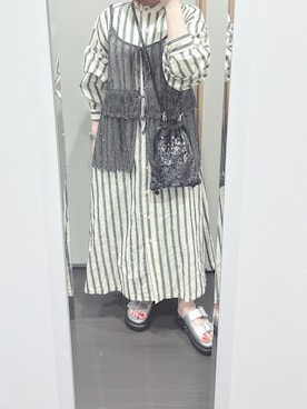 yuuaさん（レディース・154cm）の夏コーディネート