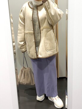 yuuaさん（レディース・154cm）の冬コーディネート