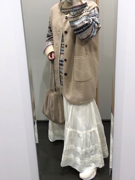 yuuaさん（レディース・154cm）の冬コーディネート