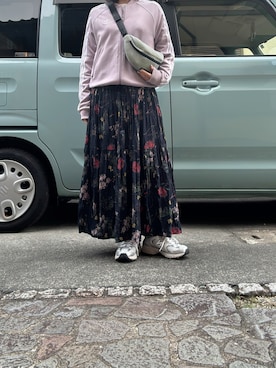 「KiU（キウ）のアイテム」を使った、yuuaさん（レディース・154cm）の春コーディネート