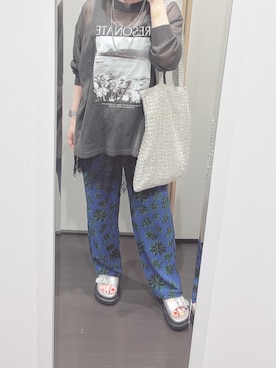 「IMARI（イマリ）のアイテム」を使った、yuuaさん（レディース・154cm）の夏コーディネート