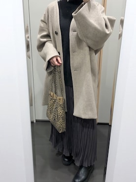 yuuaさん（レディース・154cm）の冬コーディネート