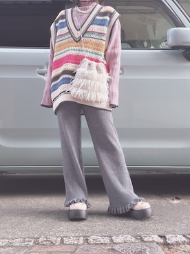 yuuaさん（レディース・154cm）の秋コーディネート