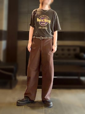「CONVERSE ALL STAR（コンバースオールスター）のアイテム」を使った、どぅーさん（メンズ・180cm）の秋コーディネート