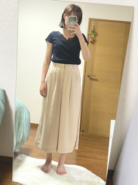 ・×・さん（レディース・154cm）の夏コーディネート