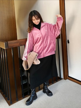 「styiro（スタイロ）のアイテム」を使った、Yūkiさん（レディース・160cm）の冬コーディネート