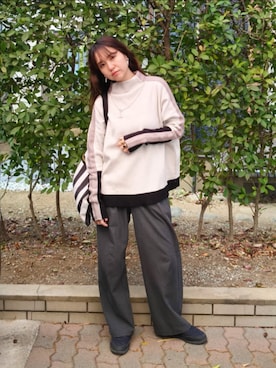 「アイテム（アクセサリー）」を使った、ゆーきさん（レディース・160cm・30代）の冬コーディネート