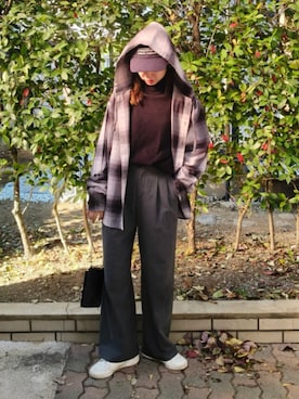 ゆーきさん（レディース・160cm）の秋コーディネート
