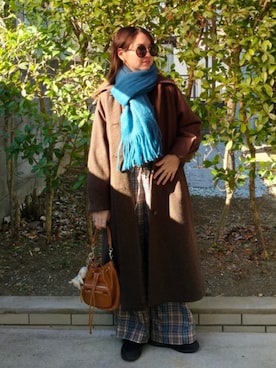 「styiro（スタイロ）のアイテム」を使った、Yūkiさん（レディース・160cm）の冬コーディネート