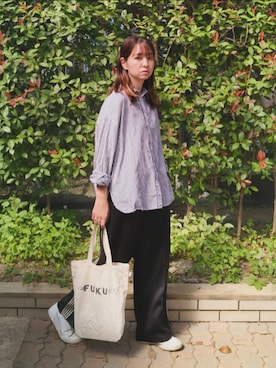 「アイテム（アクセサリー）」を使った、ゆーきさん（レディース・160cm）の秋コーディネート