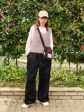 「アイテム（帽子）」を使った、ゆーきさん（レディース・160cm・30代）の秋コーディネート