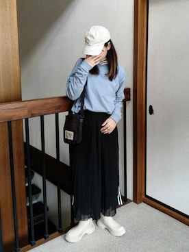 ゆーきさん（レディース・160cm）の冬コーディネート