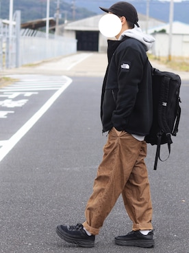 「Saturdays NYC（サタデーズ ニューヨークシティ ）のアイテム（キャップ）」を使った、しんごさん（メンズ・175cm）の秋コーディネート