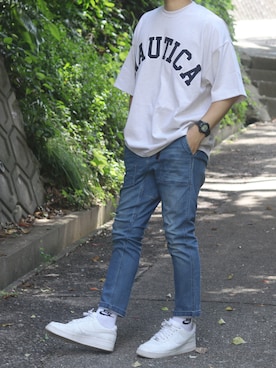 しんごさん(メンズ・175cm)の夏コーディネート
