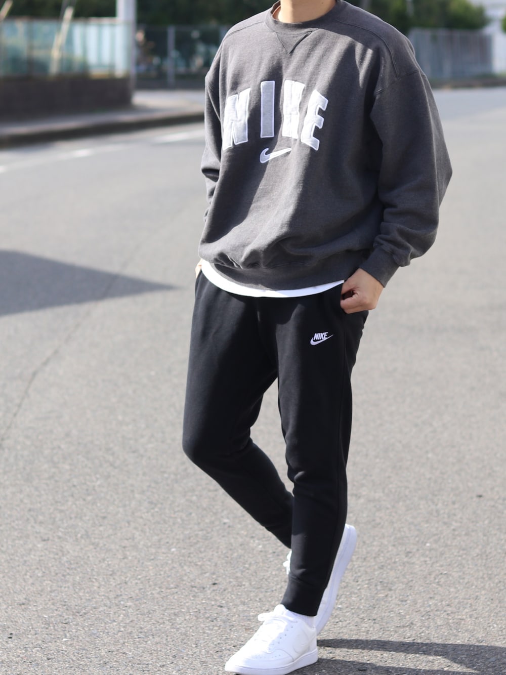 しんご｜NIKEのスウェットを使ったコーディネート - WEAR