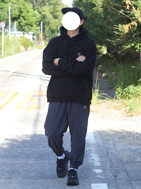 「Saturdays NYC（サタデーズ ニューヨークシティ ）のアイテム（キャップ）」を使った、しんごさん（メンズ・175cm）の秋コーディネート