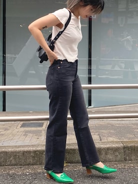 「FIG&VIPER（フィグアンドバイパー）のアイテム」を使った、KURUMIさん（レディース・164cm）の夏コーディネート