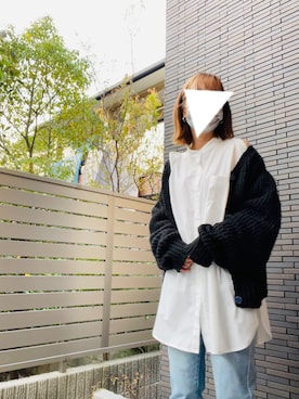 「スリットシャツ」｜hukhukhukさん（レディース・149cm）の秋コーディネート