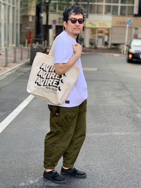 「アイテム（フレグランス）」を使った、K.ODAさん（メンズ・178cm）の夏コーディネート