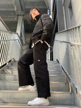 「AVIREX（アヴィレックス）のアイテム（財布/小物）」を使った、K.ODAさん（メンズ・178cm）の冬コーディネート