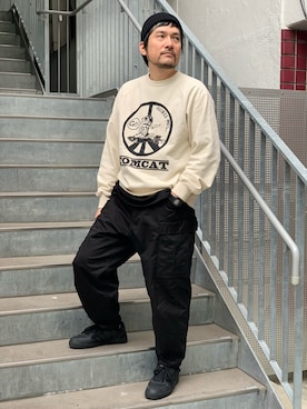 「AVIREX（アヴィレックス）のアイテム（PC・スマホグッズ/家電）」を使った、K.ODAさん（メンズ・178cm）の秋コーディネート