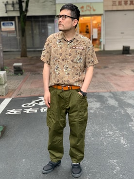 「COOLなこのコが仲間入り」｜「アイテム（スリッポン）」を使った、K.ODAさん（メンズ・178cm）の夏コーディネート