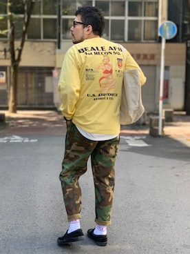「アイテム（フレグランス）」を使った、K.ODAさん（メンズ・178cm）の夏コーディネート