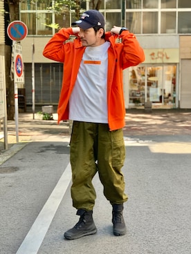 「アイテム（フレグランス）」を使った、K.ODAさん（メンズ・178cm）の夏コーディネート