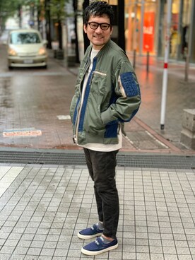 「アイテム（フレグランス）」を使った、K.ODAさん（メンズ・178cm）の夏コーディネート