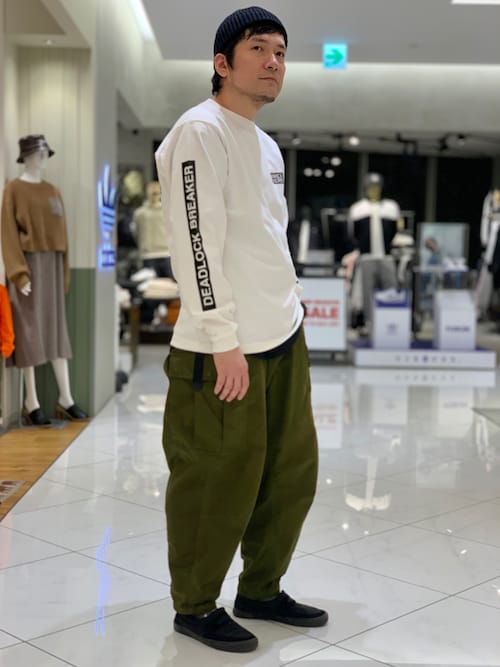 AVIREX 熊本K.ODAさんの「(|)」を使ったコーディネート