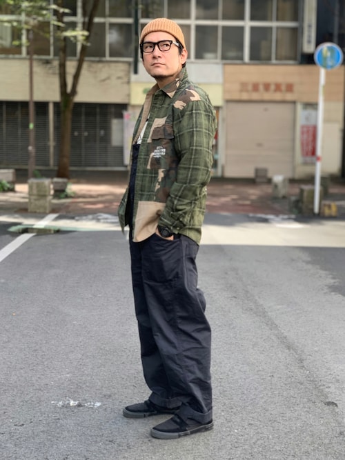 AVIREX �F�{K.ODA����́u�i�b�j�v���g�����R�[�f�B�l�[�g