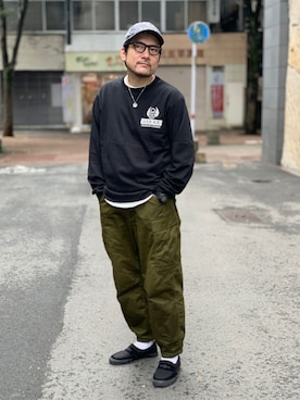 「アイテム（フレグランス）」を使った、K.ODAさん（メンズ・178cm）の夏コーディネート