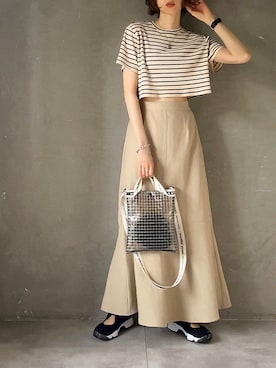 micoronさん（レディース・167cm）の夏コーディネート