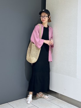 「lowrysfarm」｜milkさん（レディース・160cm）の春コーディネート