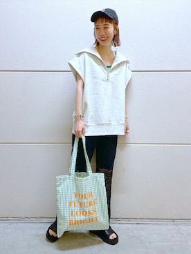 milkさん(レディース・160cm)の夏コーディネート