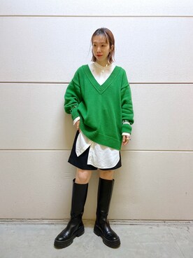 milkさん（レディース・160cm）の冬コーディネート