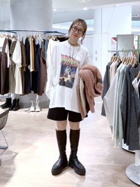「アイテム（アクセサリー）」を使った、milkさん（レディース・160cm・30代）の秋コーディネート