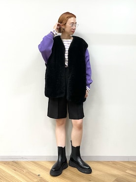 「先行予約」｜milkさん（レディース・160cm）の夏コーディネート