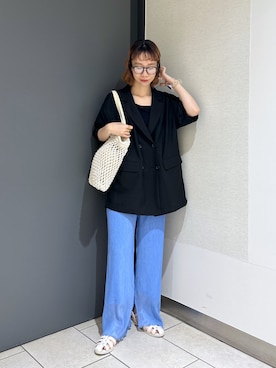 「lowrysfarm」｜milkさん（レディース・160cm）の春コーディネート